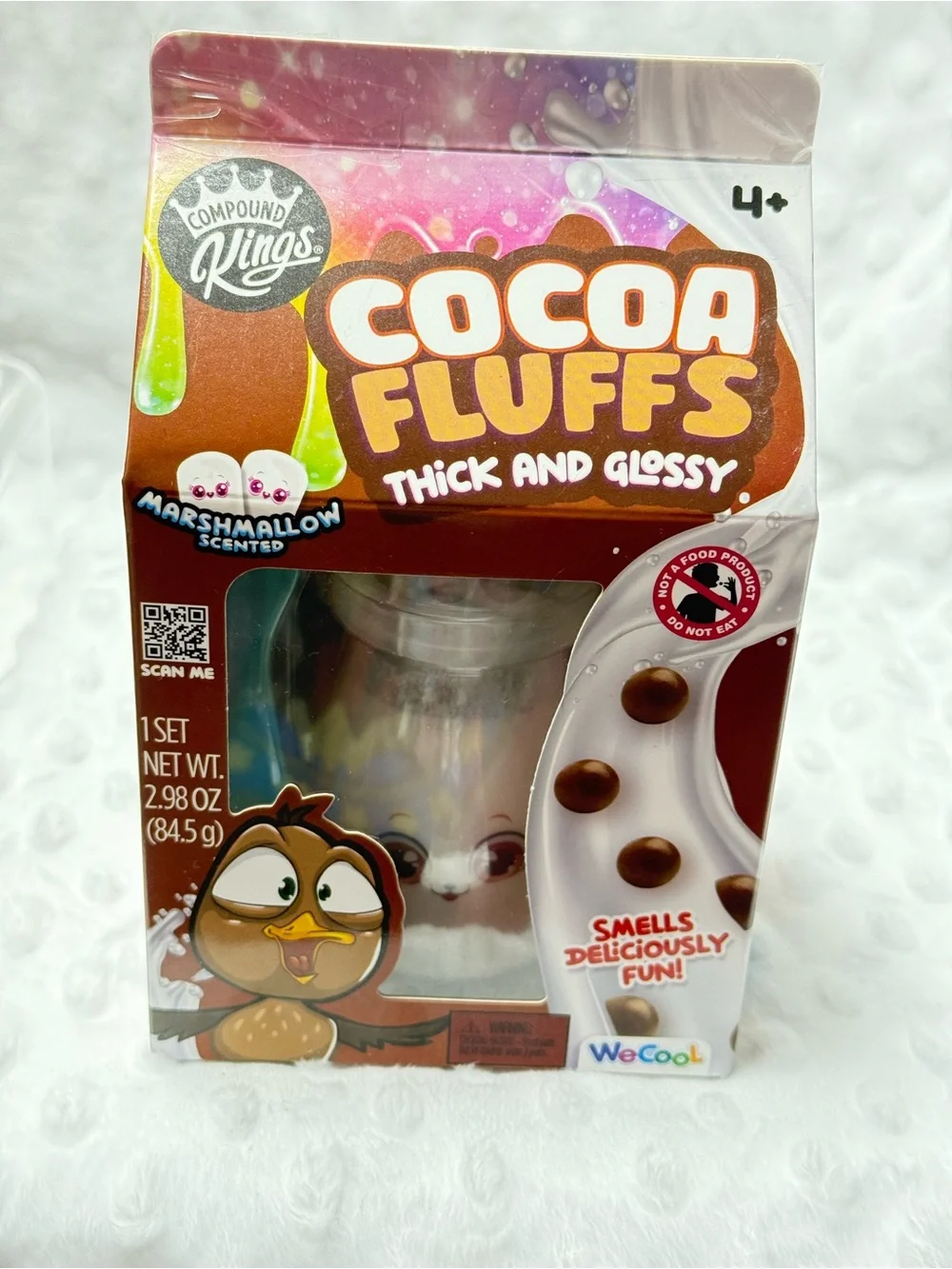 Compound Kings Cocoa Fluffs Marshmallow Scented Squishy Slime with mix ins